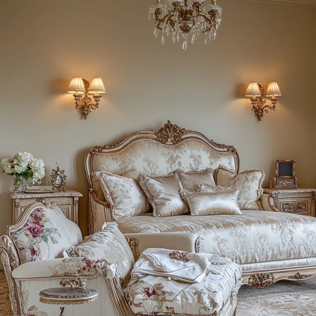 beige guest bedroom 35