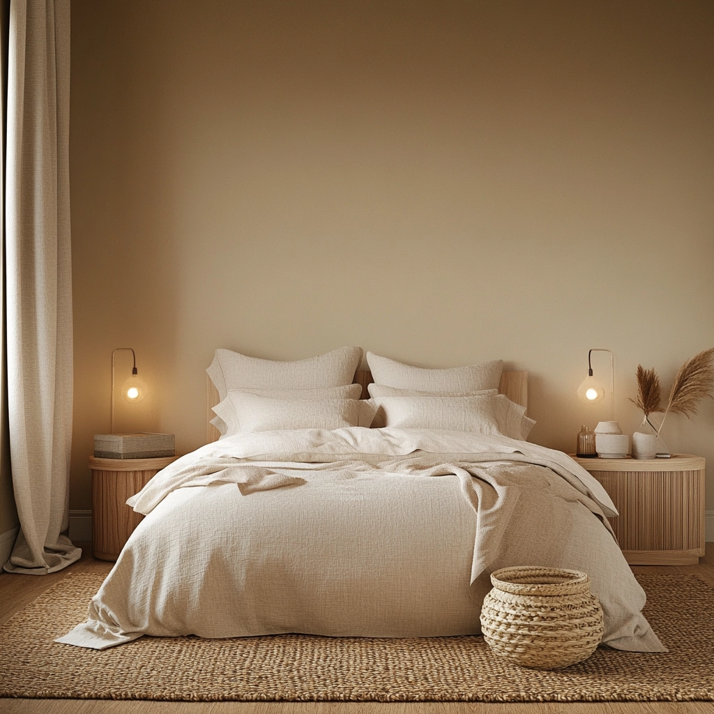 beige guest bedroom 4