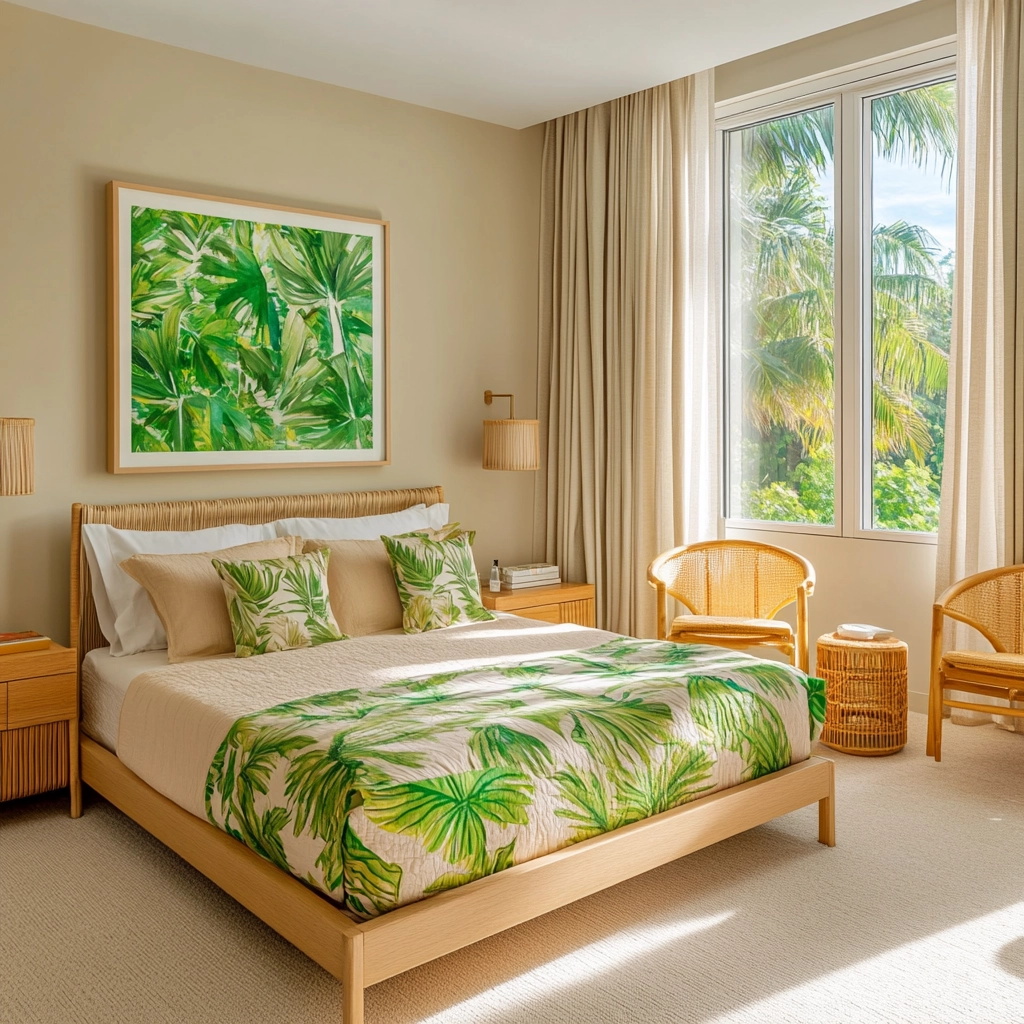 beige guest bedroom 53