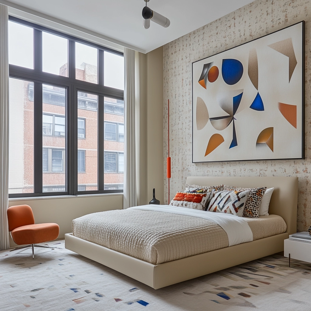 beige guest bedroom 62