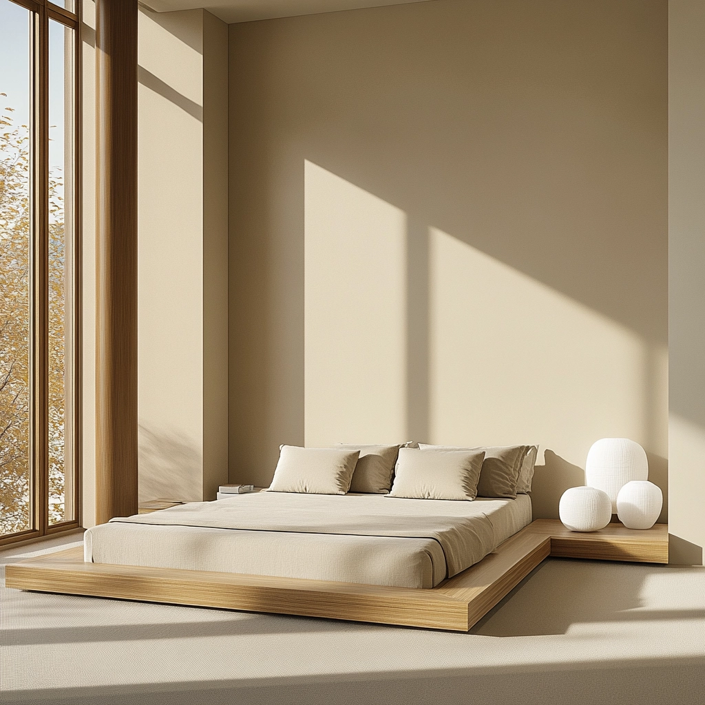 beige guest bedroom 71