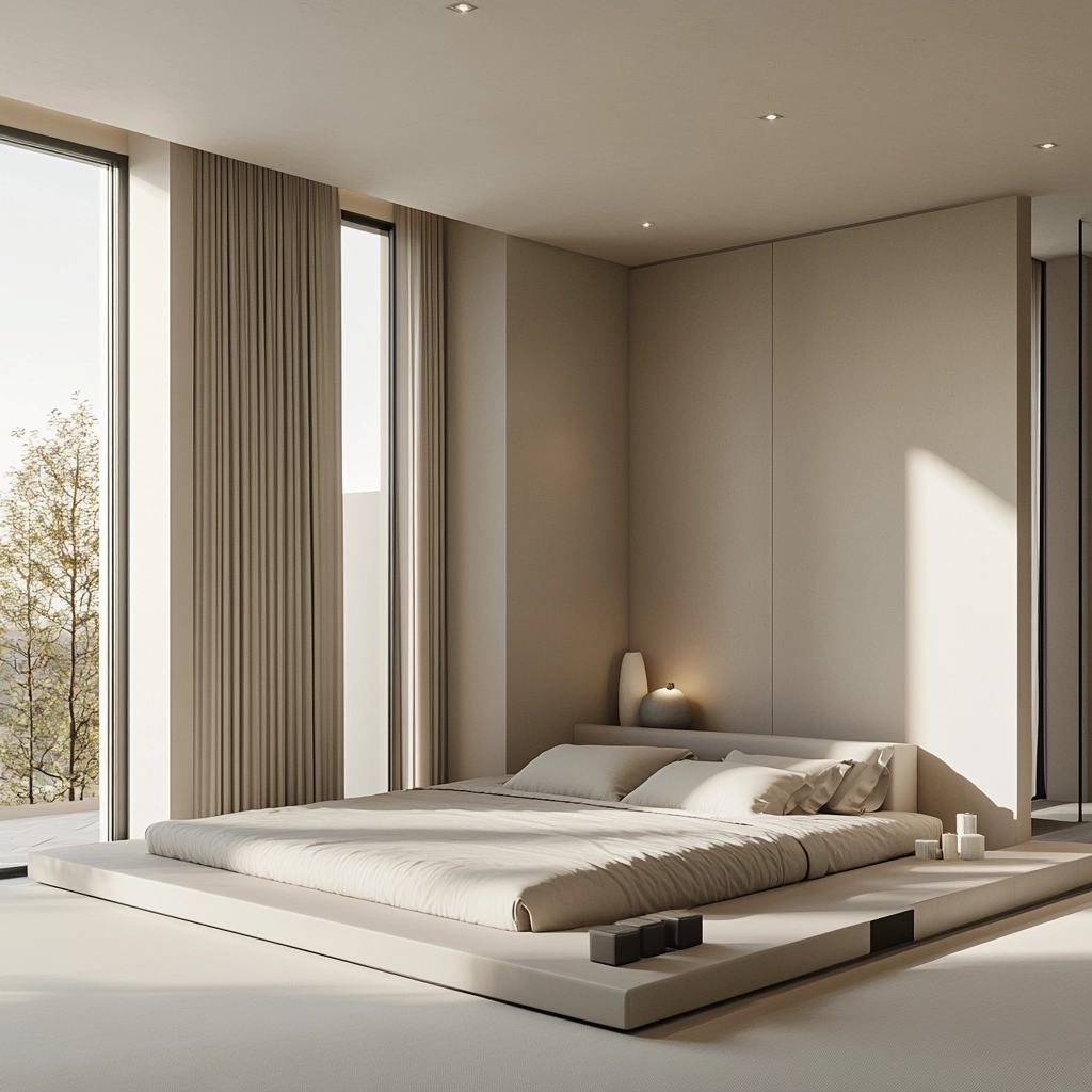 beige moody bedroom 20