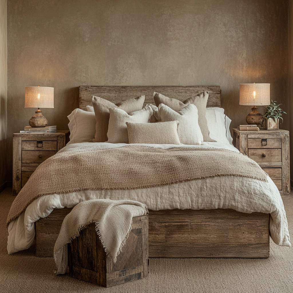 beige moody bedroom 24