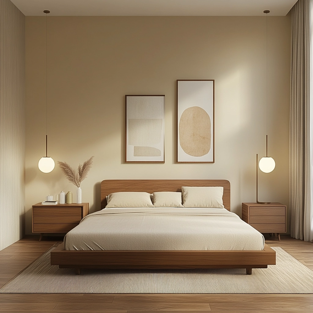 beige moody bedroom 45