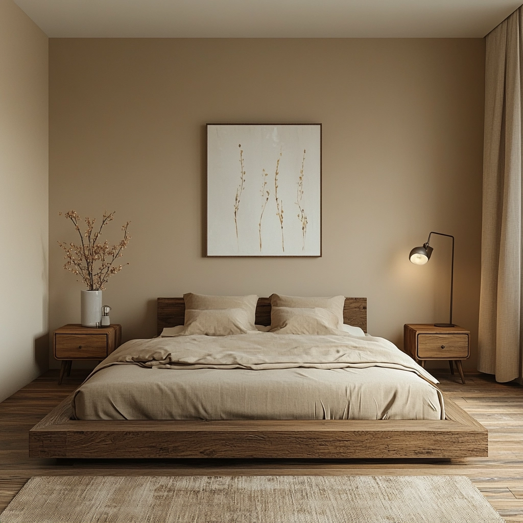 beige moody bedroom 47