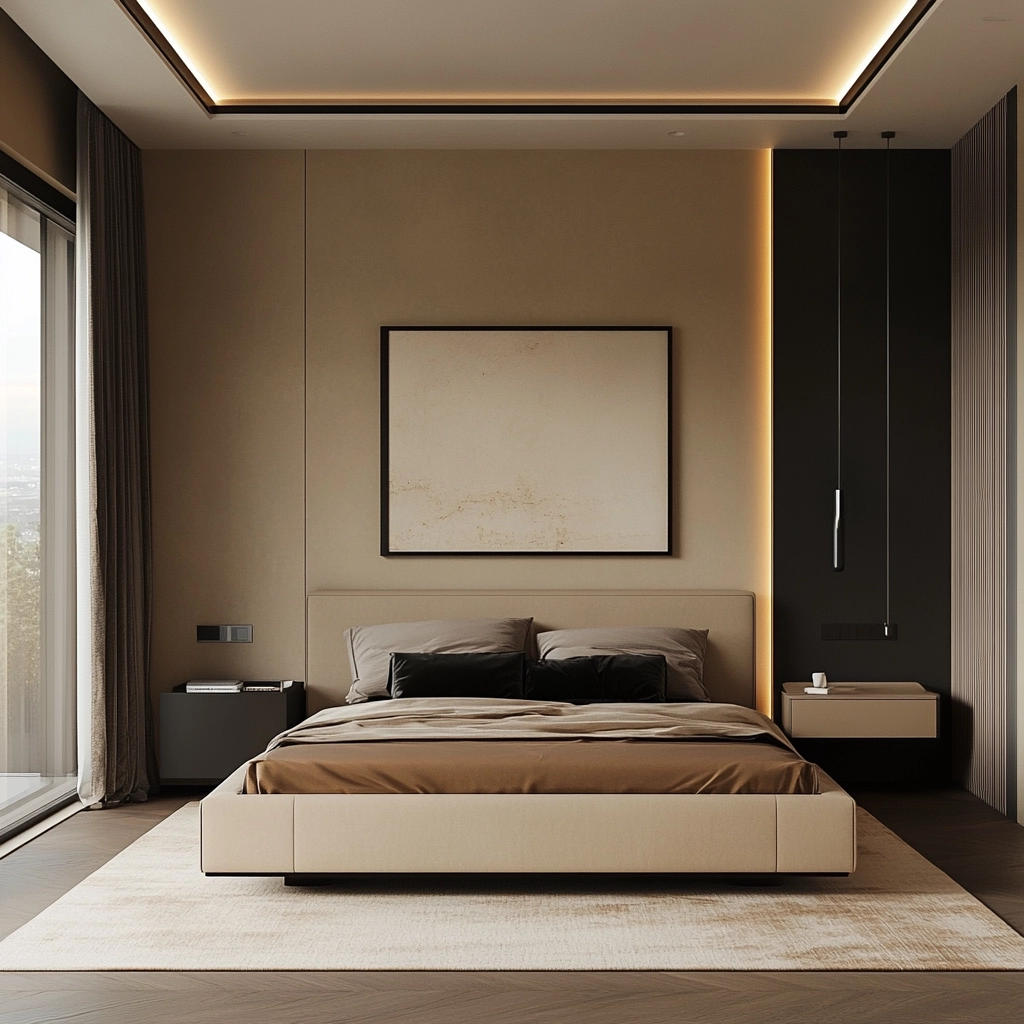 beige moody bedroom 78