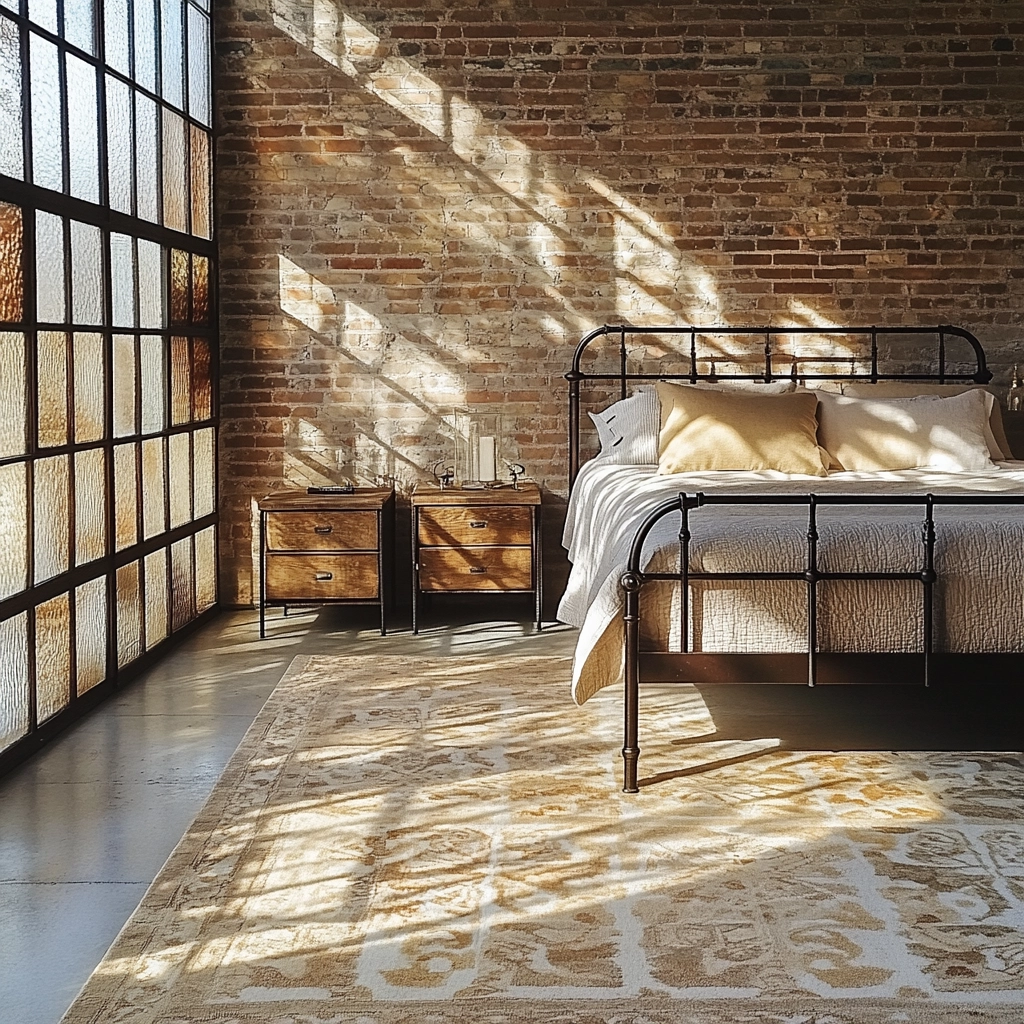 beige rug bedroom 13