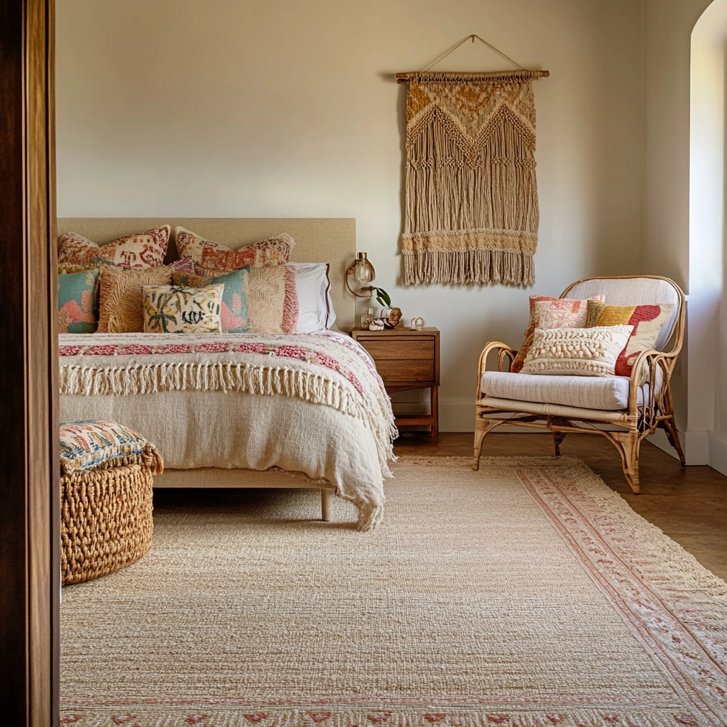 beige rug bedroom 7