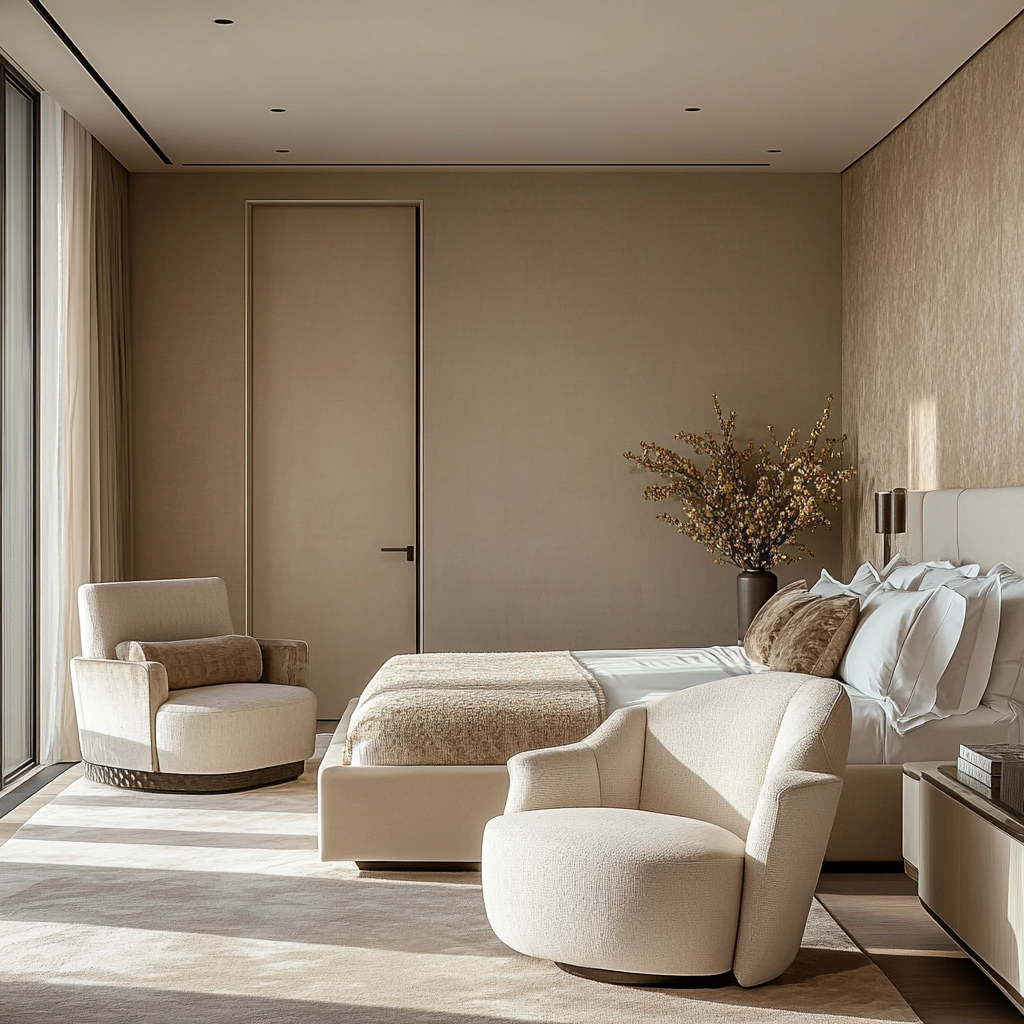 beige walls bedroom 40