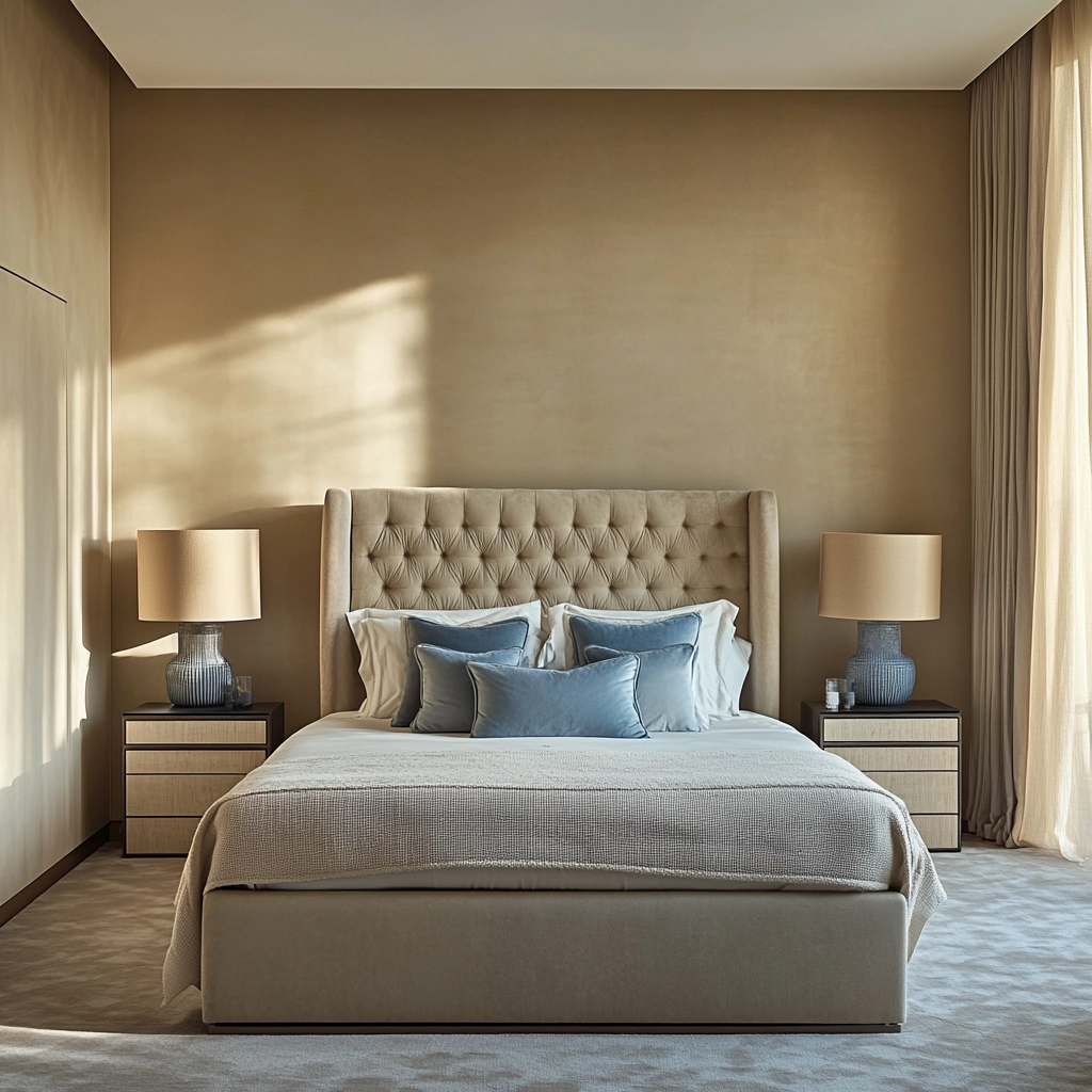 beige walls bedroom 7