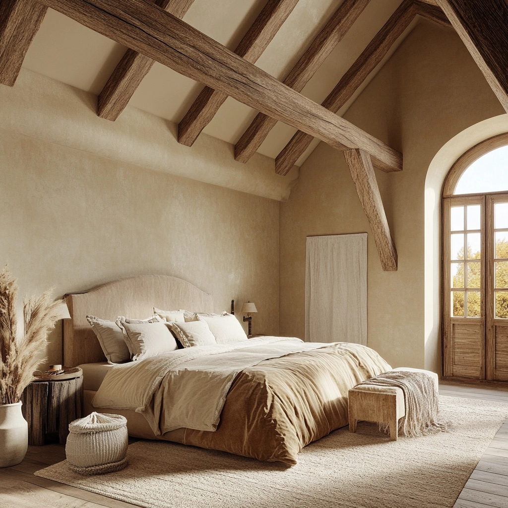 beige walls bedroom 77