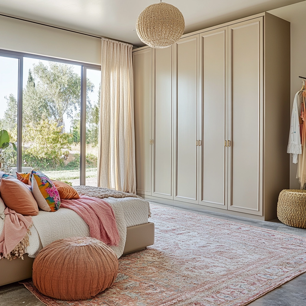 beige wardrobe bedroom 10