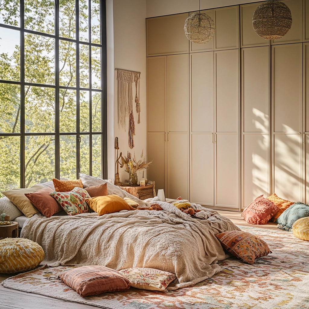 beige wardrobe bedroom 12