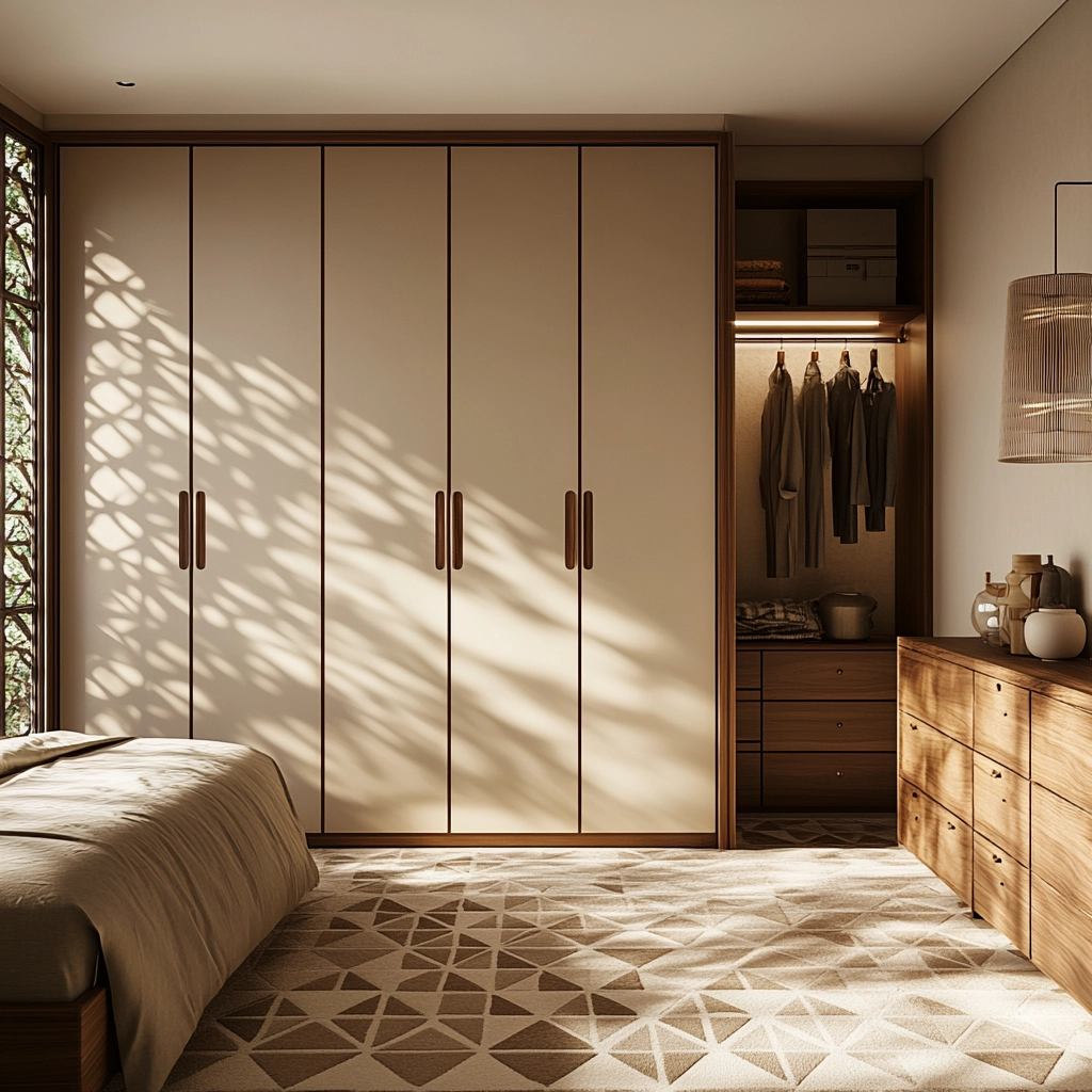 beige wardrobe bedroom 19