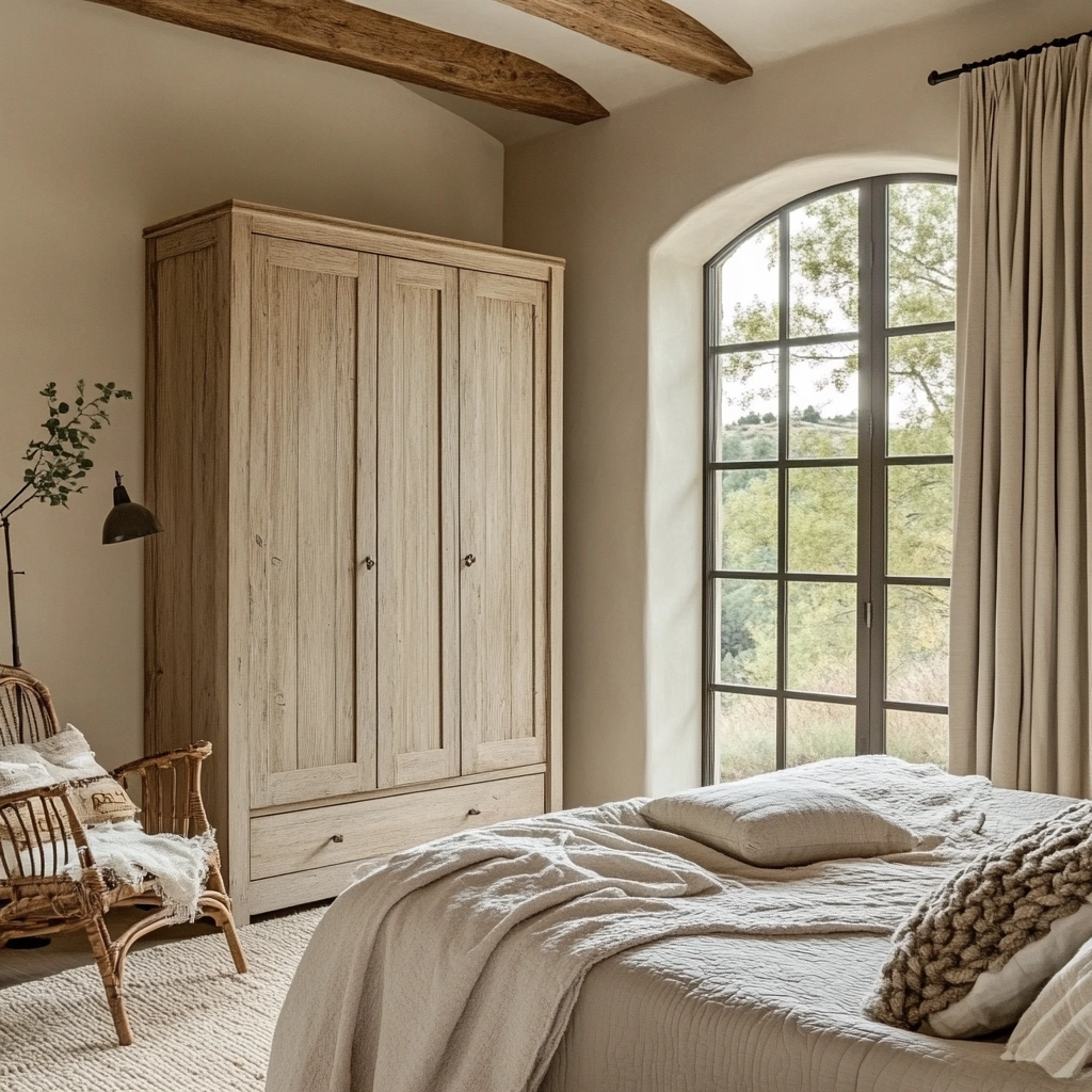 beige wardrobe bedroom 24