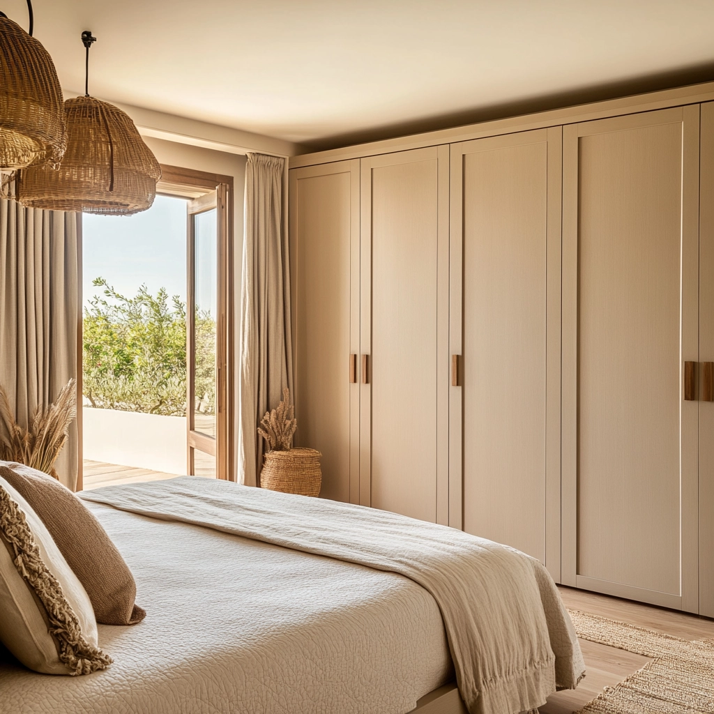 beige wardrobe bedroom 25