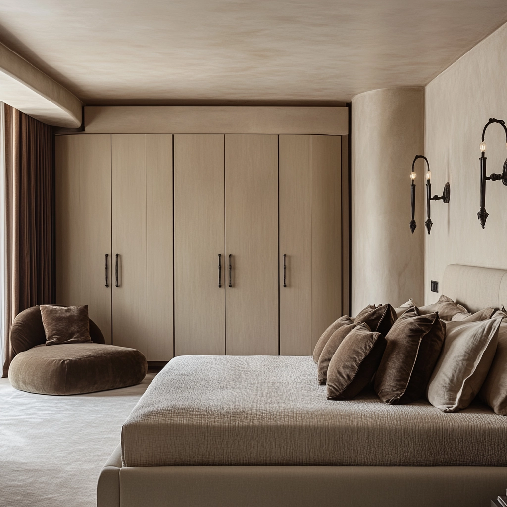 beige wardrobe bedroom 48