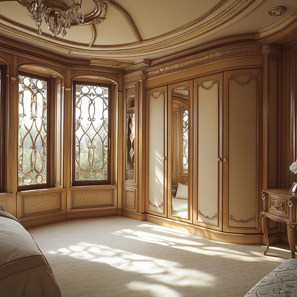beige wardrobe bedroom 50
