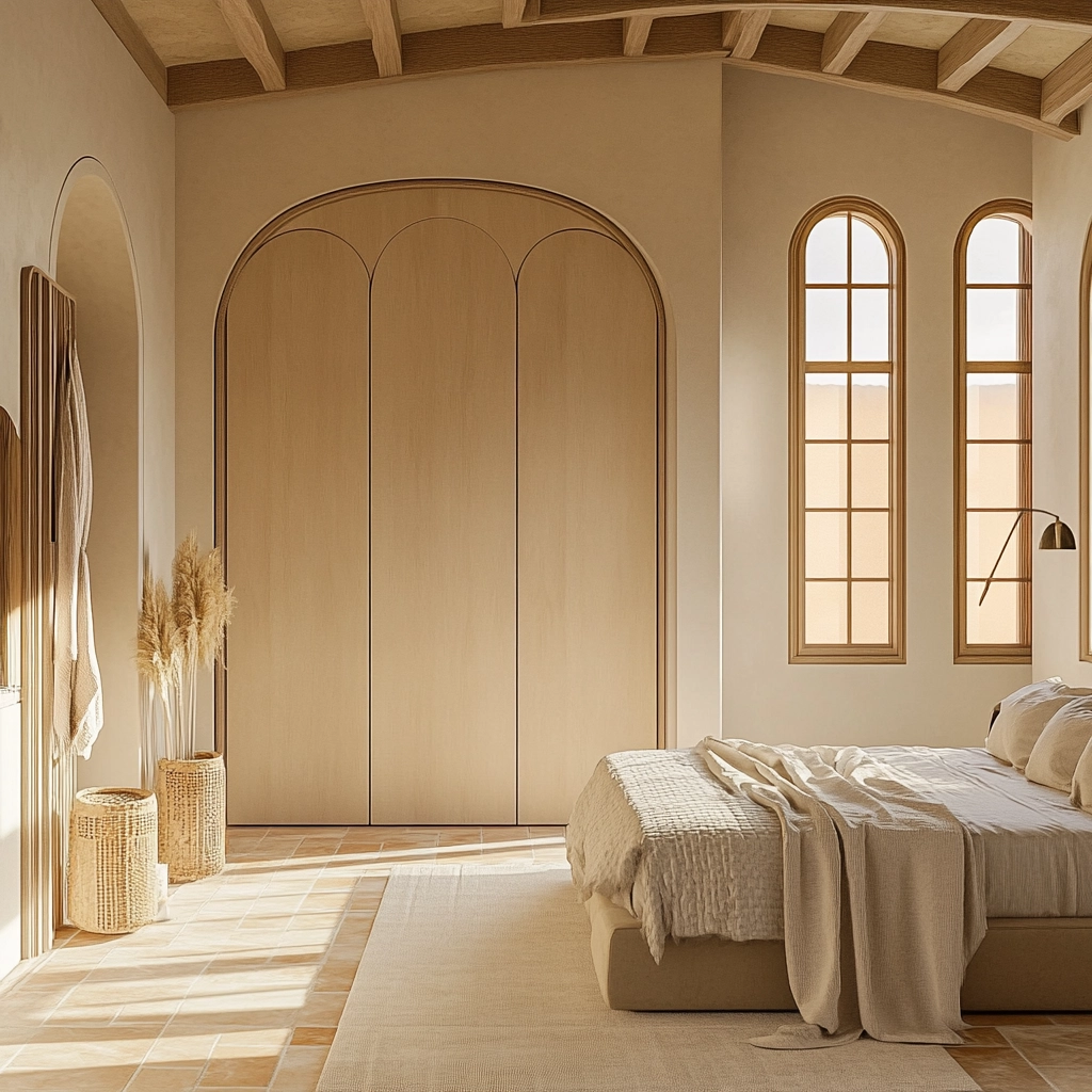 beige wardrobe bedroom 54