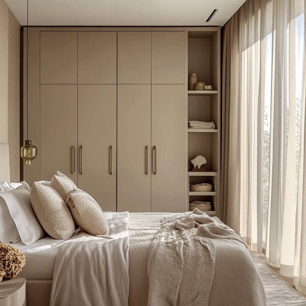 beige wardrobe bedroom 63