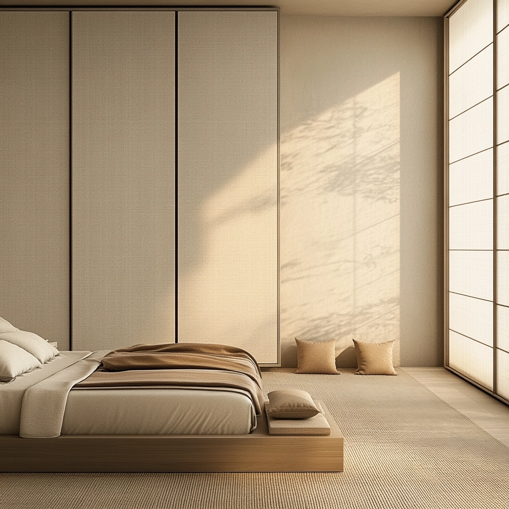 beige wardrobe bedroom 75