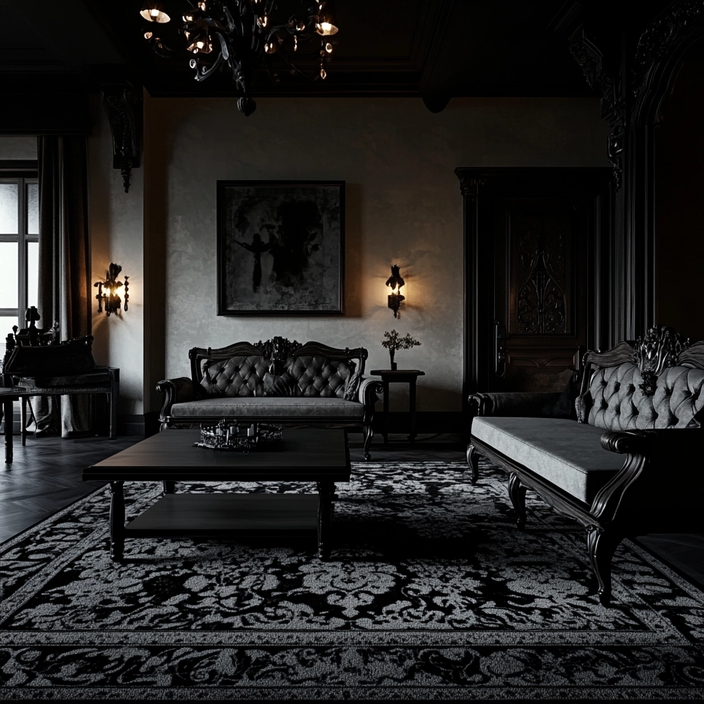 black and white carpet living room 55