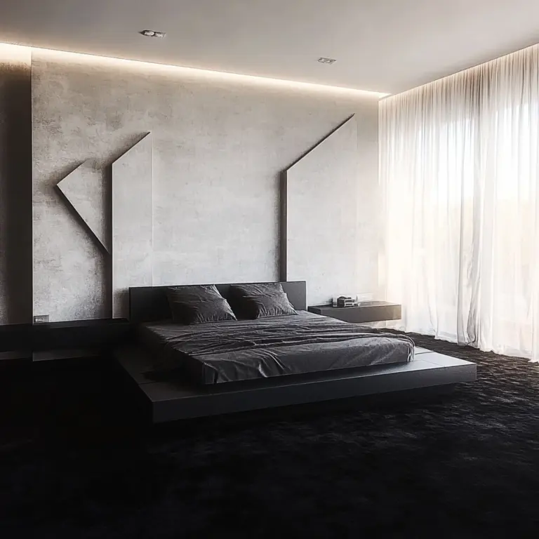 black carpet bedroom 1