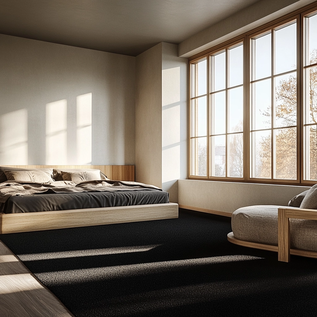 black carpet bedroom 10