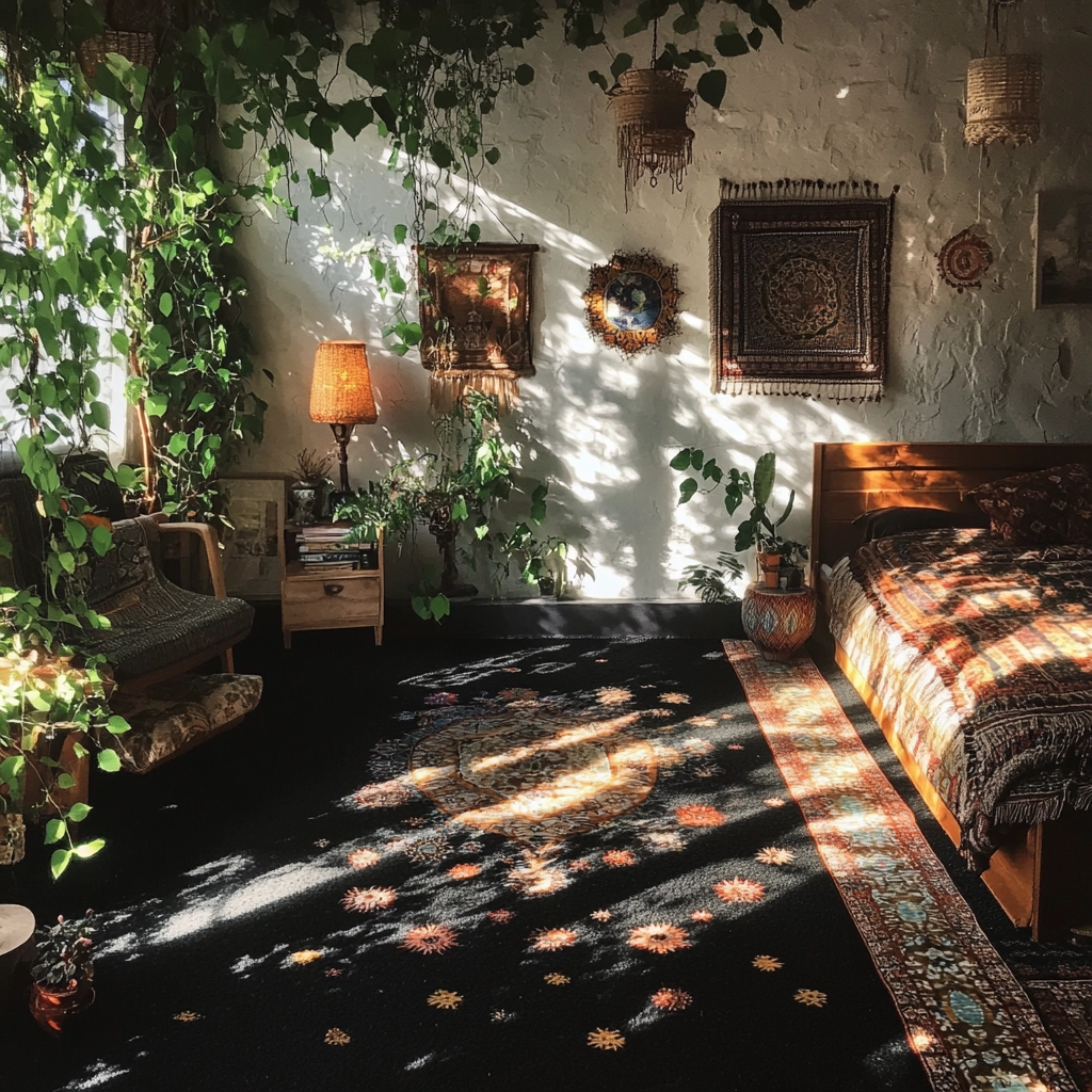 black carpet bedroom 16
