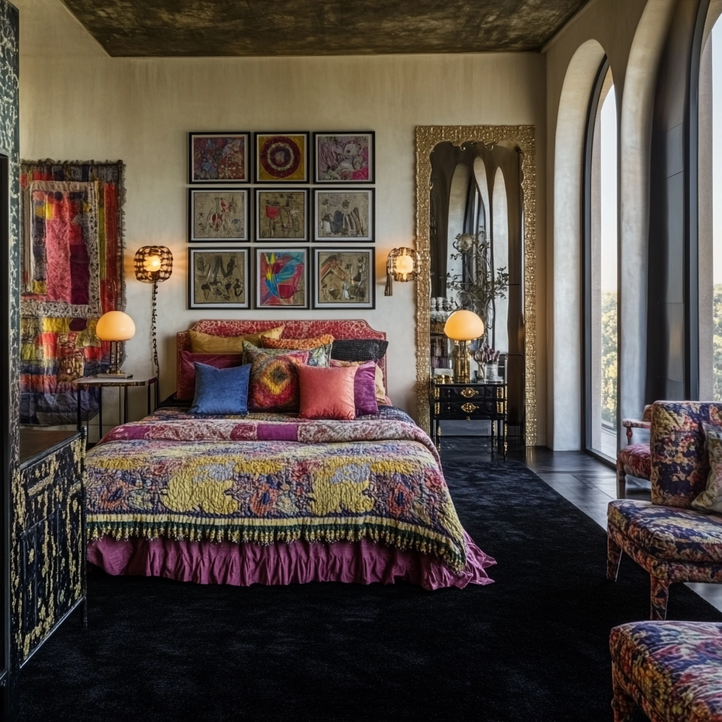 black carpet bedroom 38