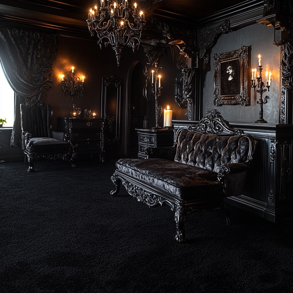 black carpet bedroom 41