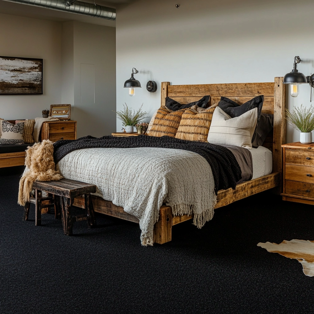 black carpet bedroom 53