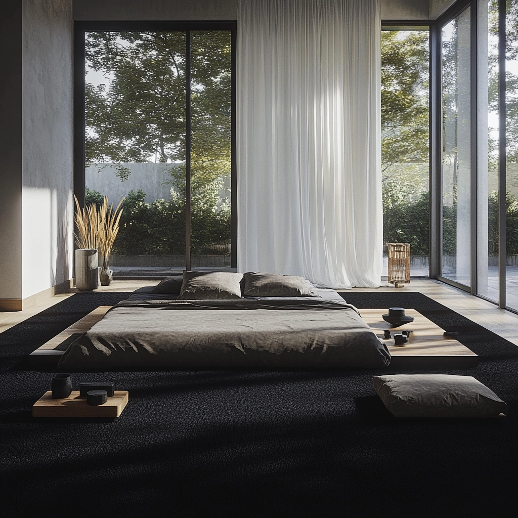 black carpet bedroom 61