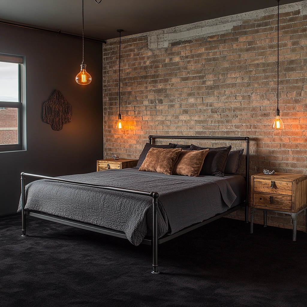 black carpet bedroom 7