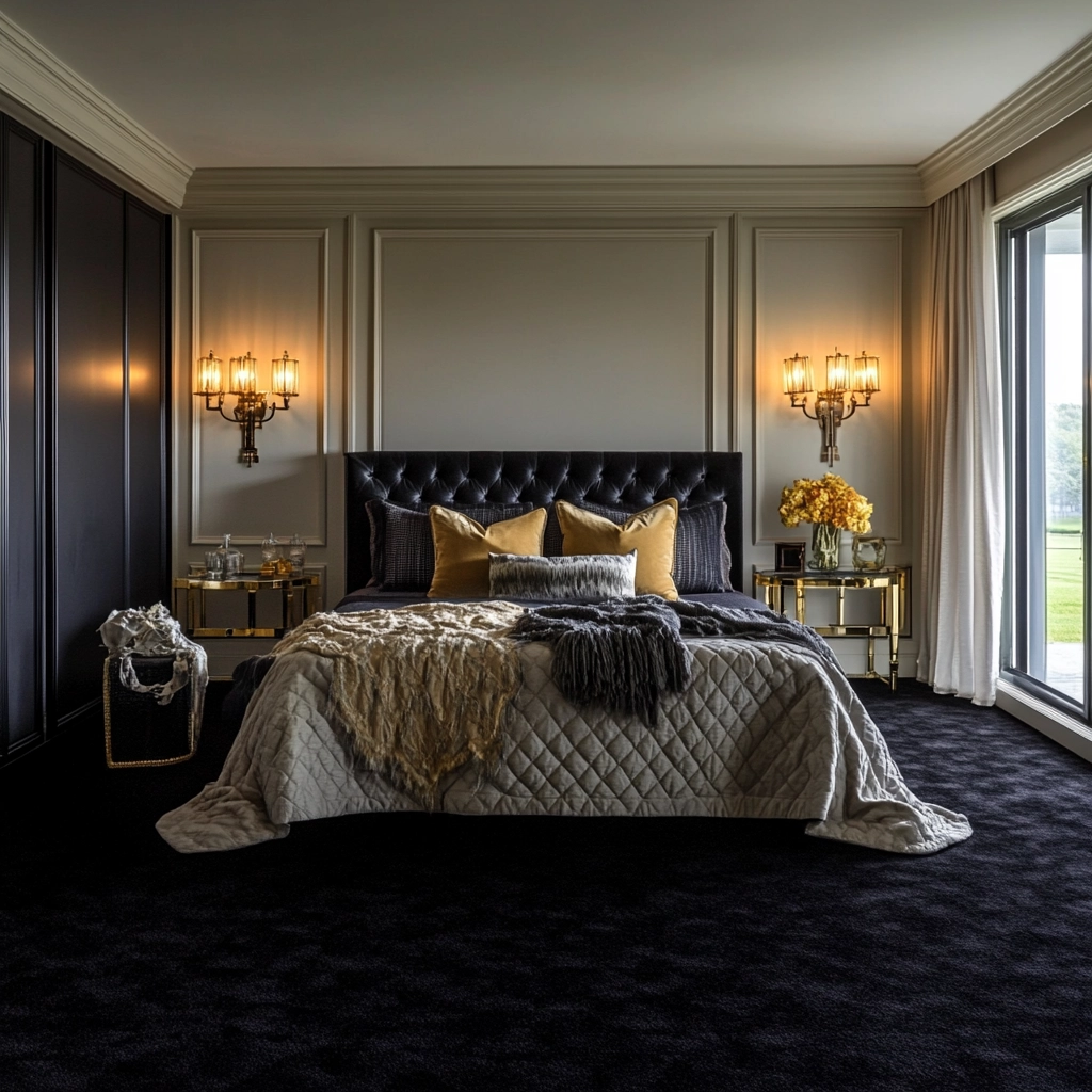 black carpet bedroom 70