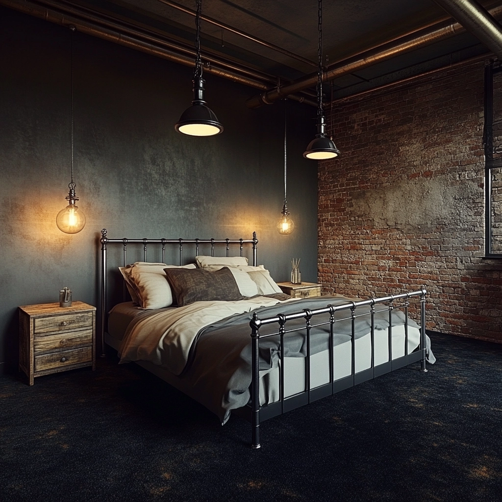 black carpet bedroom 8