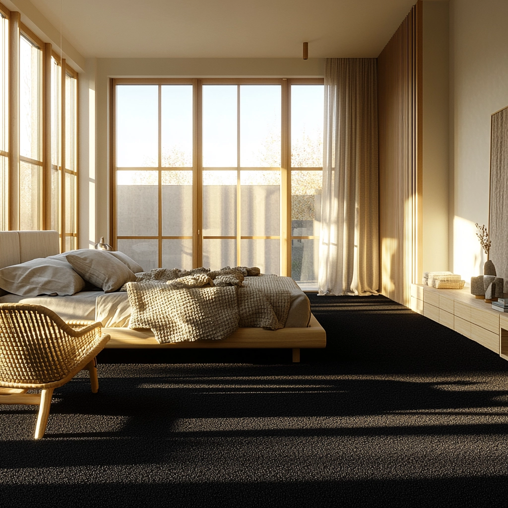 black carpet bedroom 9