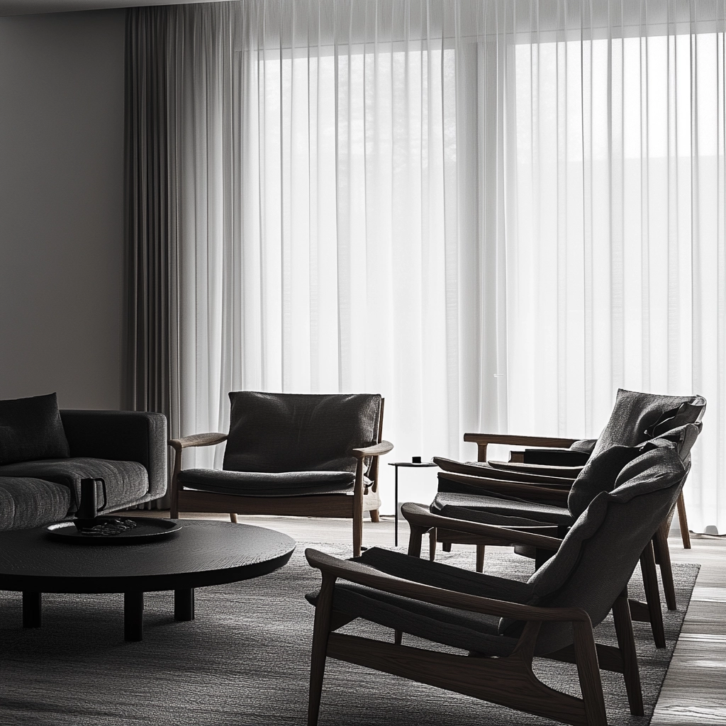 black carpet living room 3