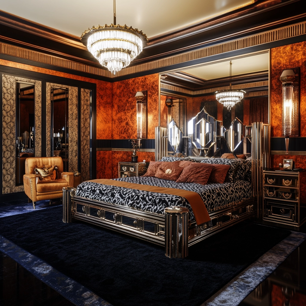 black rug bedroom 22