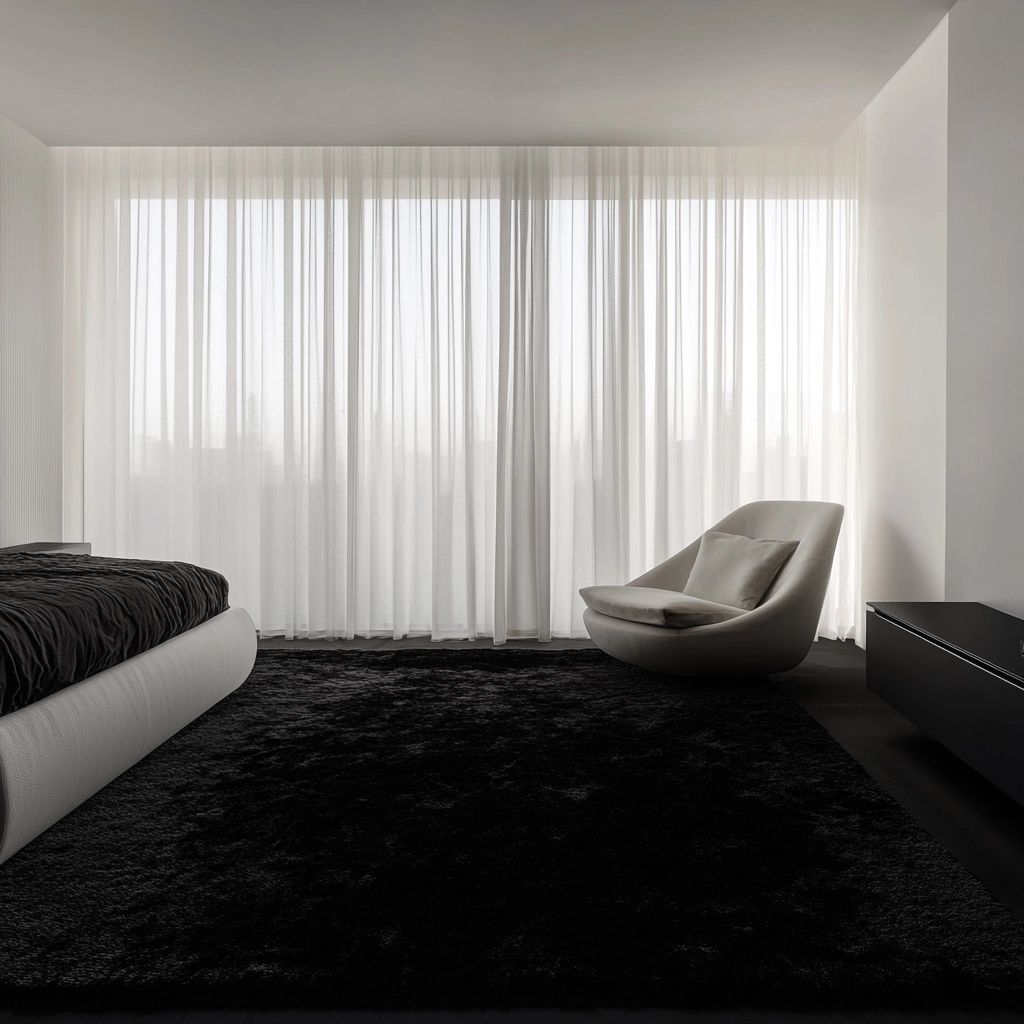 black rug bedroom 4
