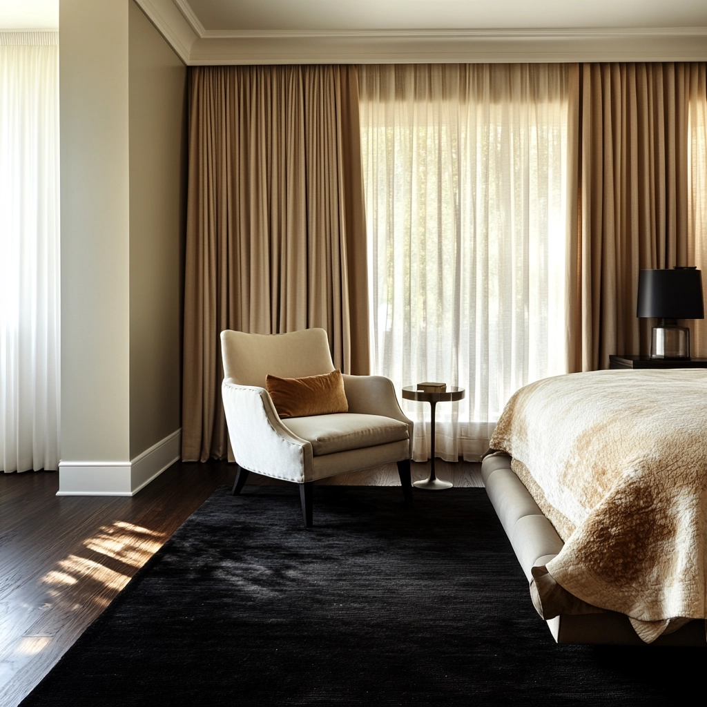 black rug bedroom 64