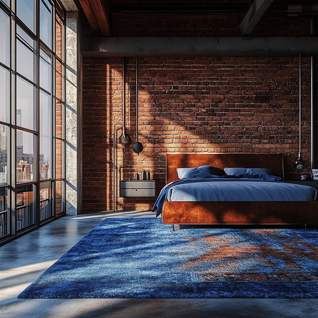 blue bedroom rug 35