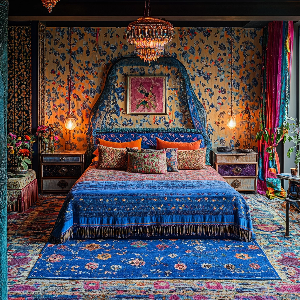 blue bedroom rug 40