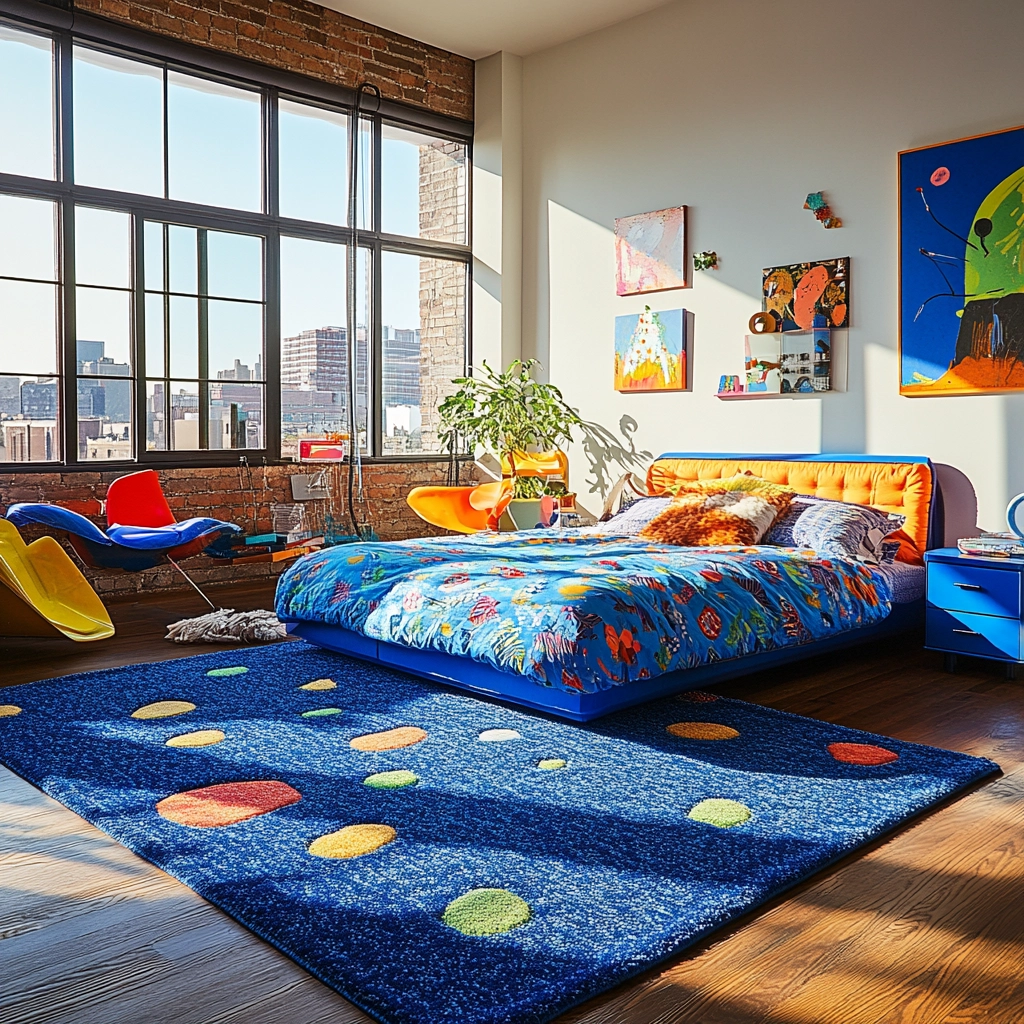 blue bedroom rug 46