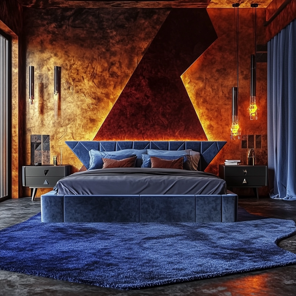 blue bedroom rug 55