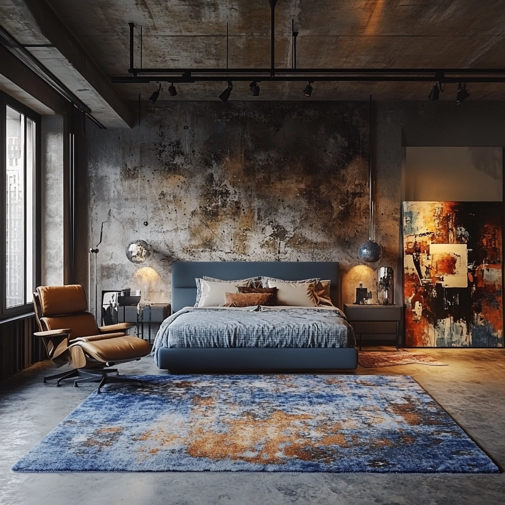 blue bedroom rug 63