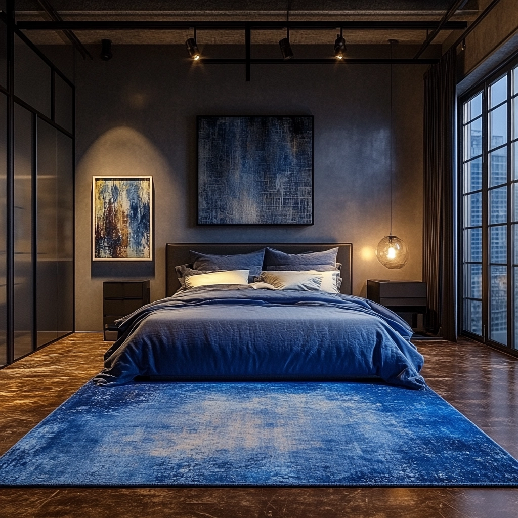 blue bedroom rug 64