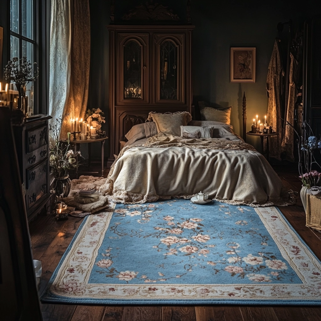 blue bedroom rug 66