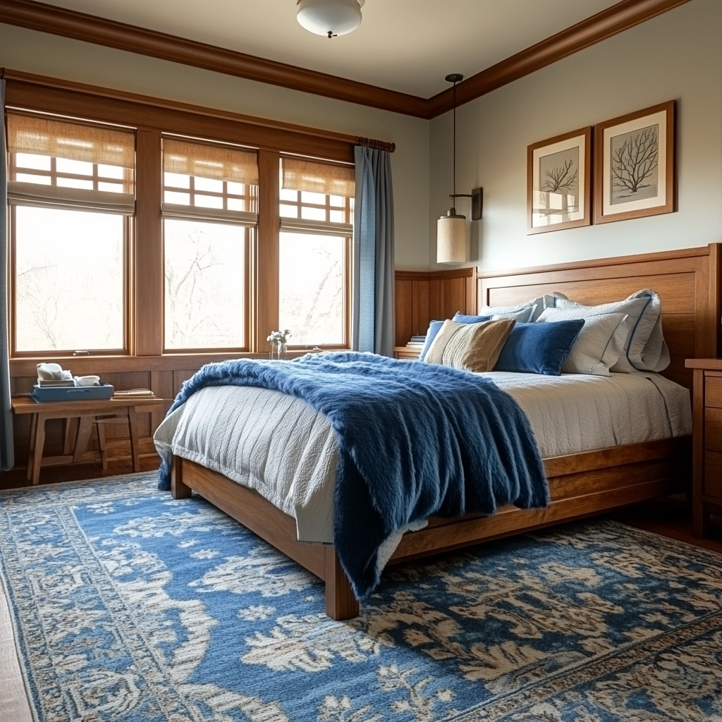 blue bedroom rug 79