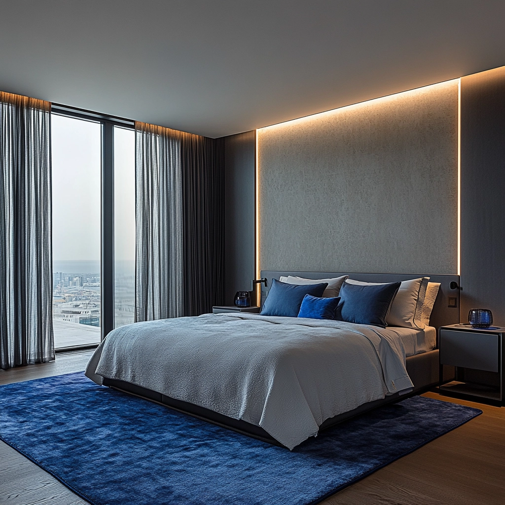 blue bedroom rug 8
